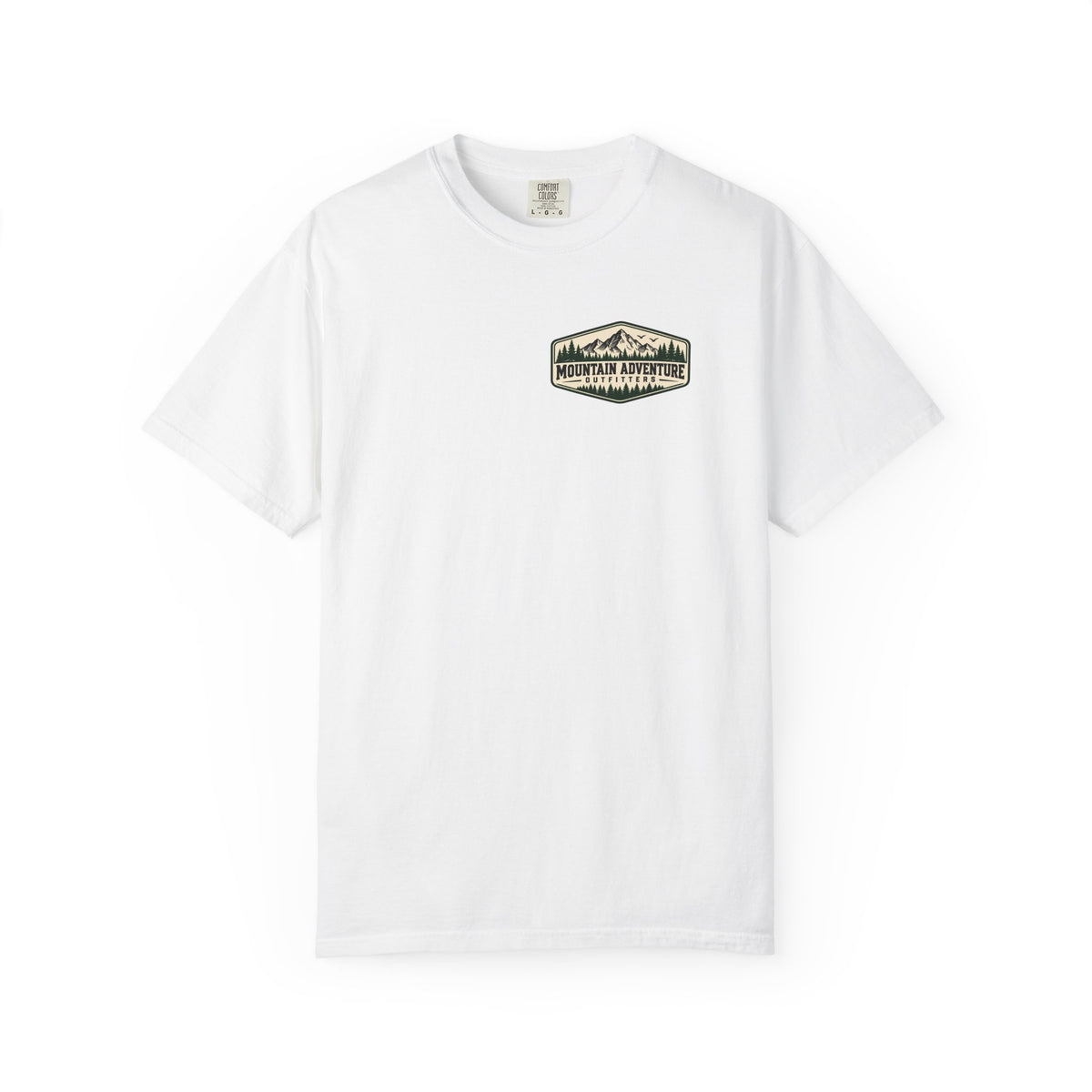 Mountain Adventure Outfitters Graphic T-Shirt — Vintage Mountain Logo Tee