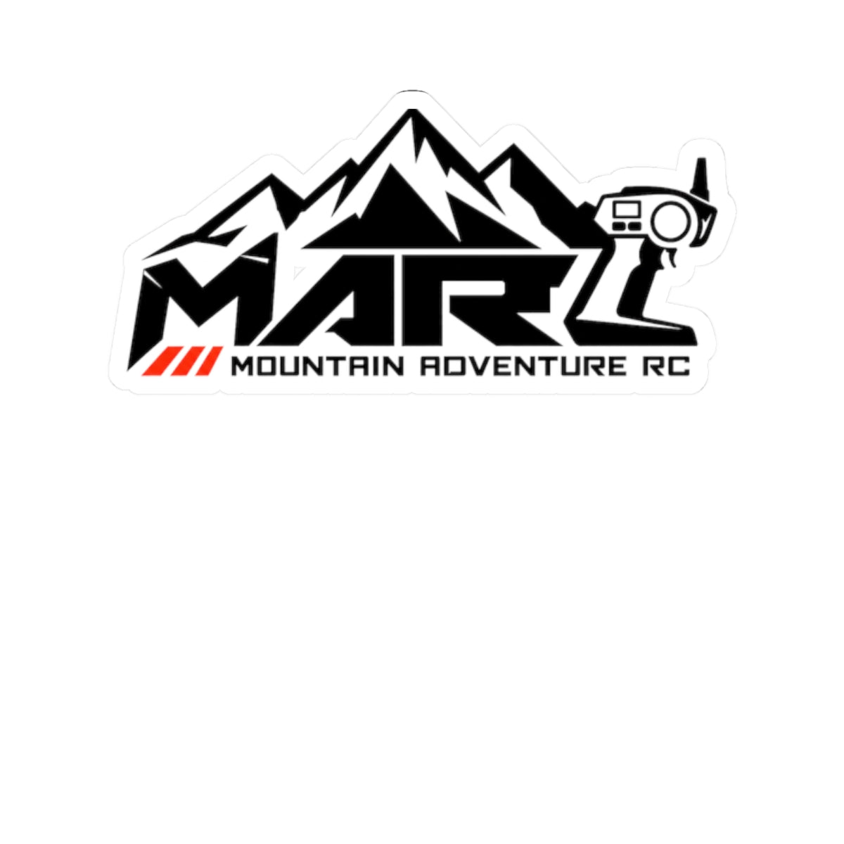 Mountain Adventure RC Kiss-Cut Sticker — MARC Logo Decal for Laptops, Cars & RC Gear