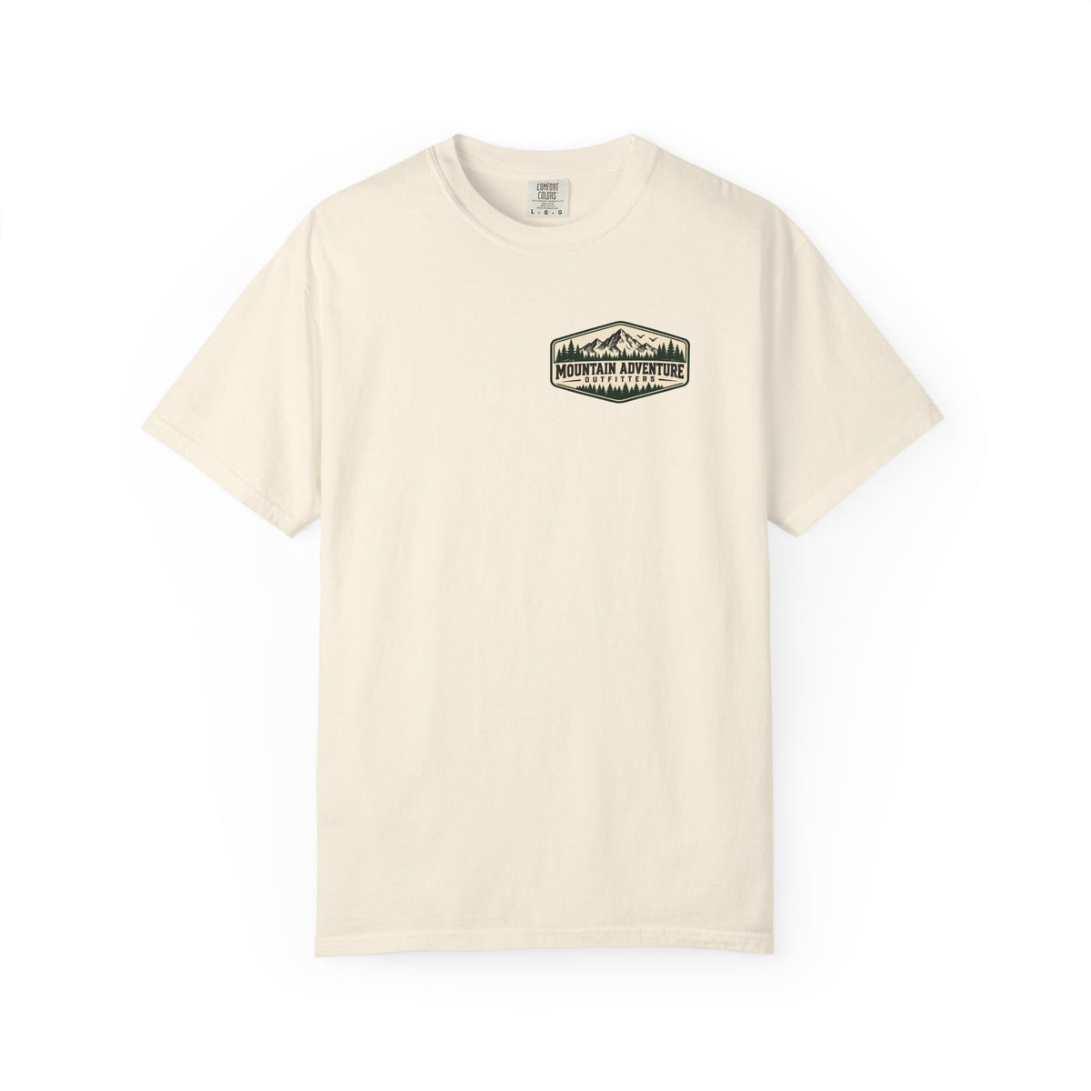 Mountain Adventure Outfitters Graphic T-Shirt — Vintage Mountain Logo Tee