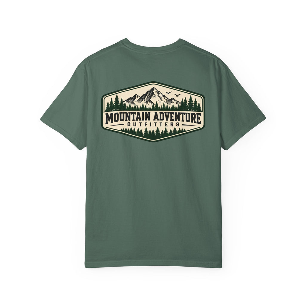 Mountain Adventure Outfitters Graphic T-Shirt — Vintage Mountain Logo Tee