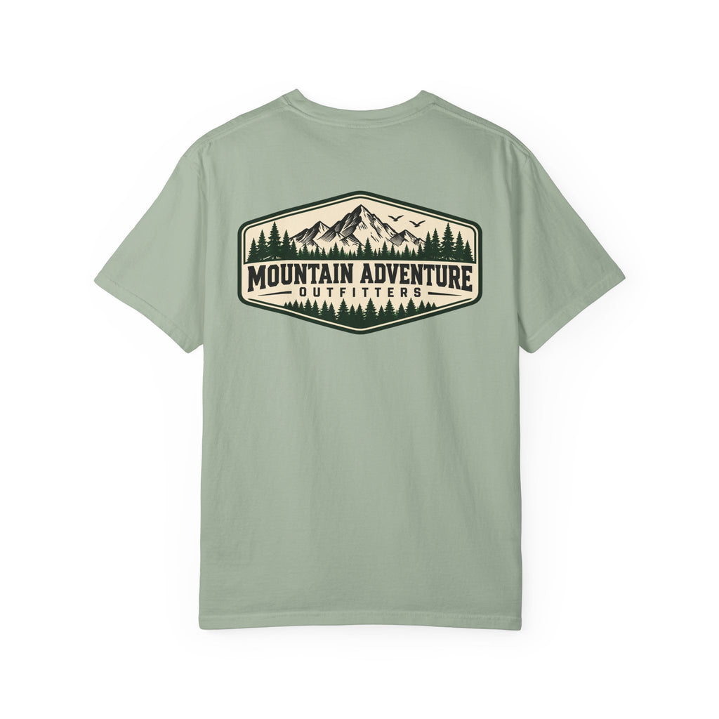Mountain Adventure Outfitters Graphic T-Shirt — Vintage Mountain Logo Tee
