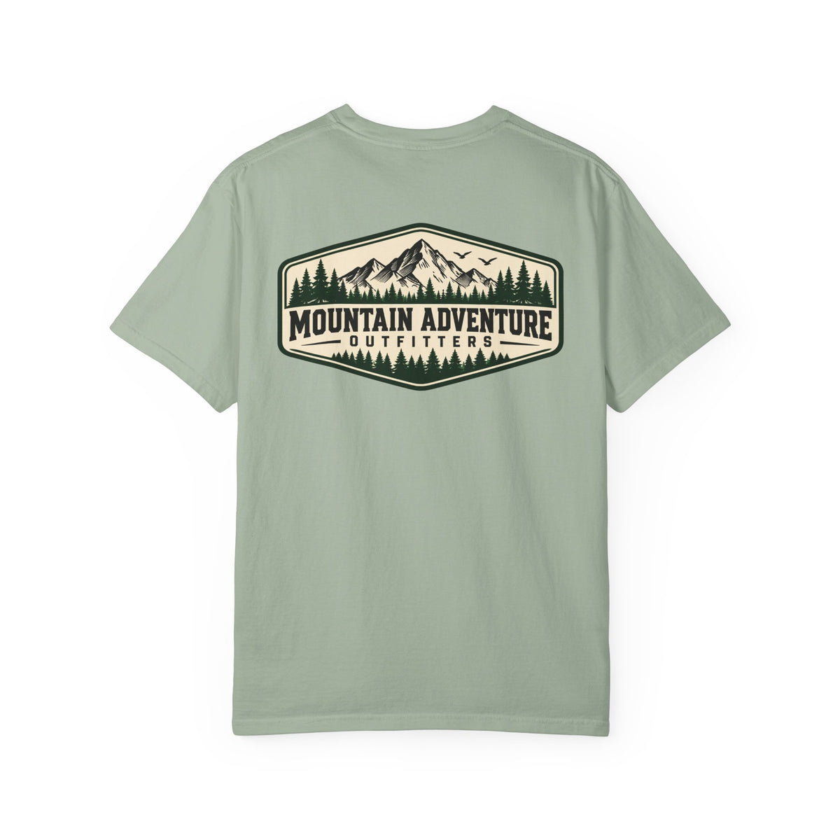 Mountain Adventure Outfitters Graphic T-Shirt — Vintage Mountain Logo Tee