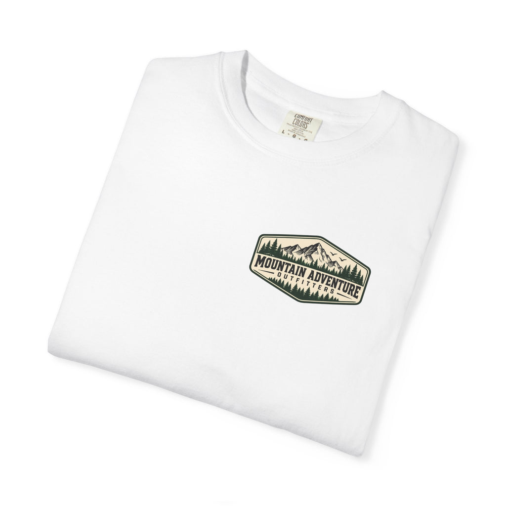 Mountain Adventure Outfitters Graphic T-Shirt — Vintage Mountain Logo Tee