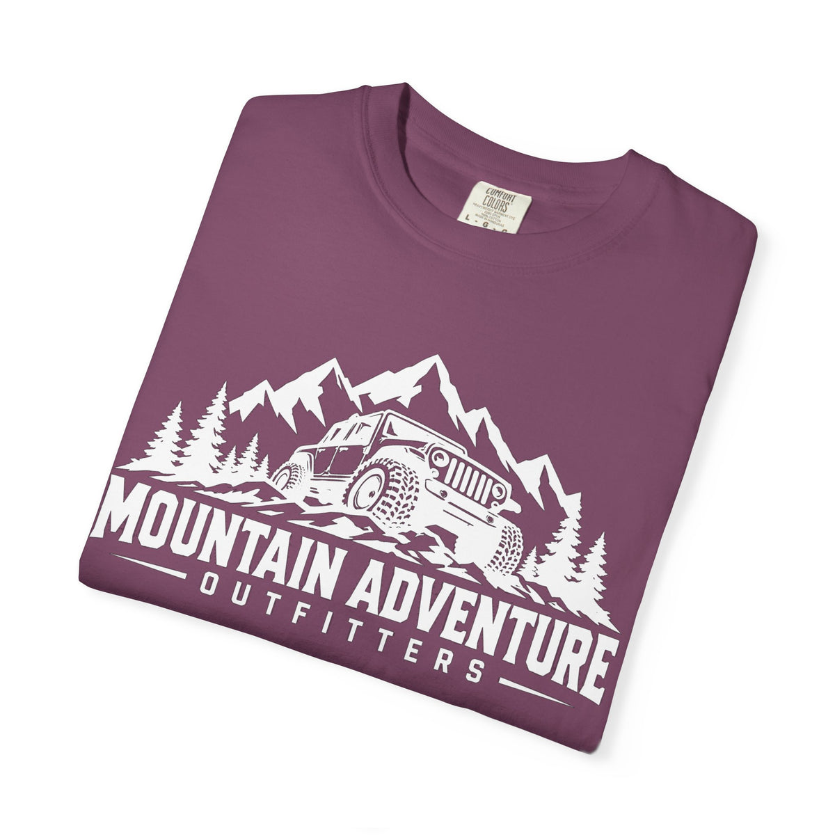 Mountain Adventure Outfitters T-Shirt — Vintage Camper & Peaks Outdoor Tee