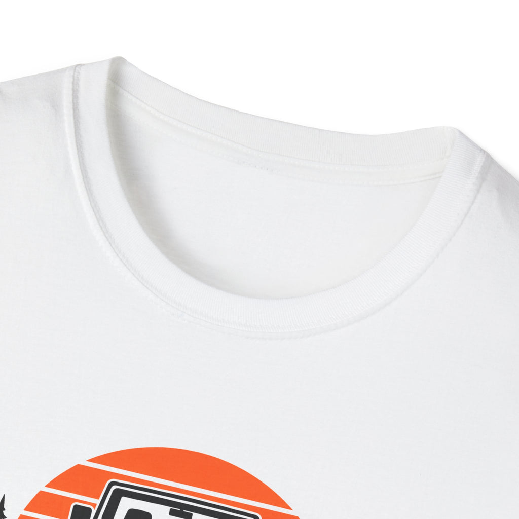 Mountain Adventure T-Shirt – 'Mountain Adventure Outfitters' Jeep Sunset Graphic