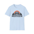 Mountain Adventure T-Shirt – 'Mountain Adventure Outfitters' Jeep Sunset Graphic