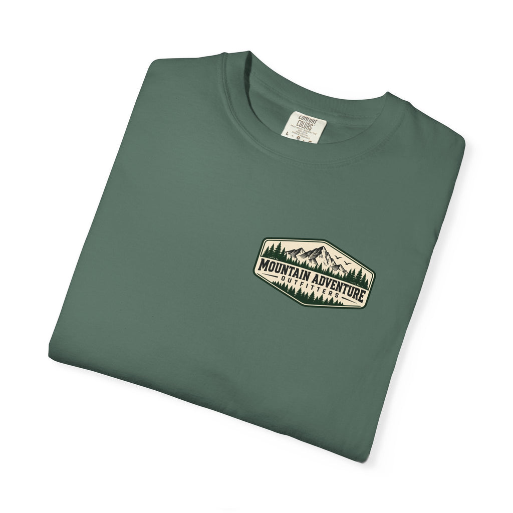 Mountain Adventure Outfitters Graphic T-Shirt — Vintage Mountain Logo Tee