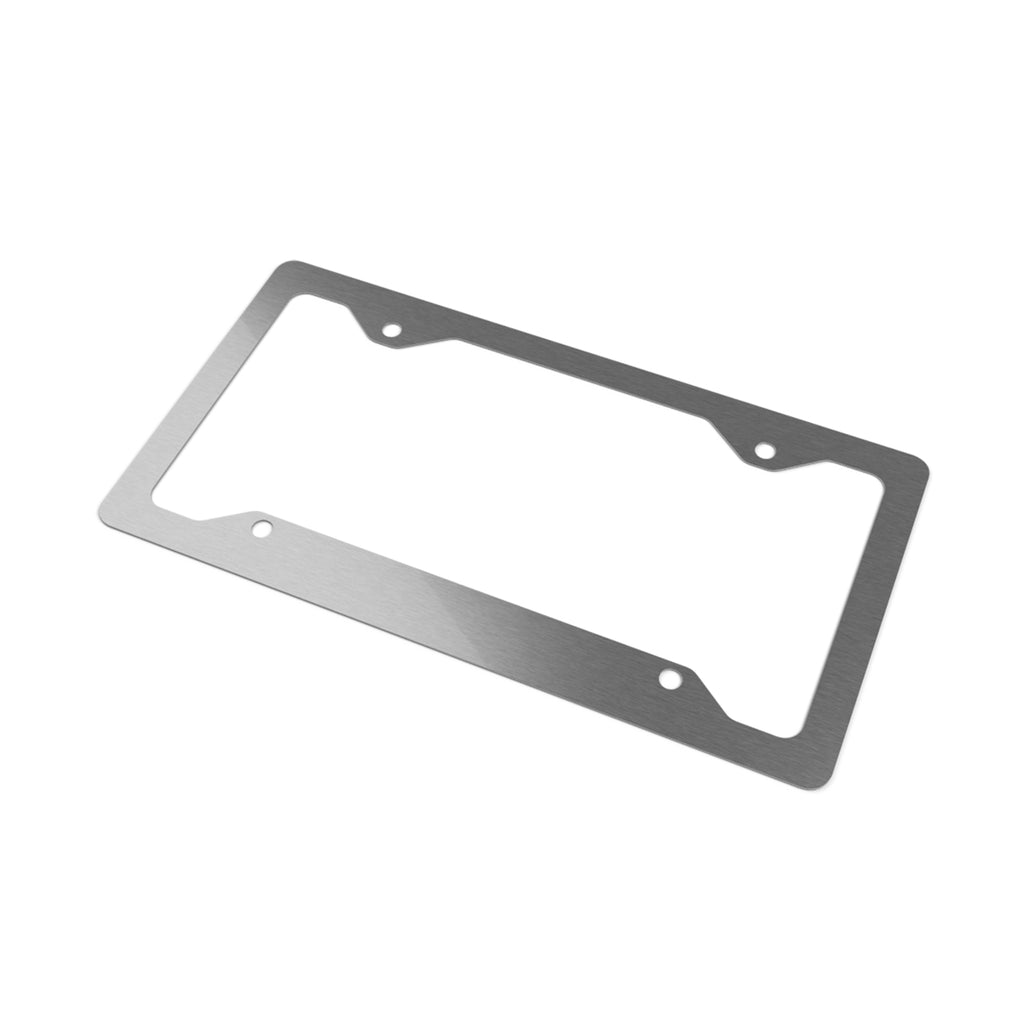 Crawl Mart Stainless Steel License Plate Frame