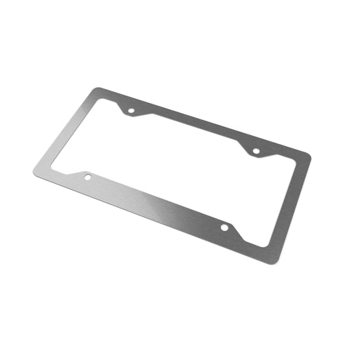 Crawl Mart Stainless Steel License Plate Frame