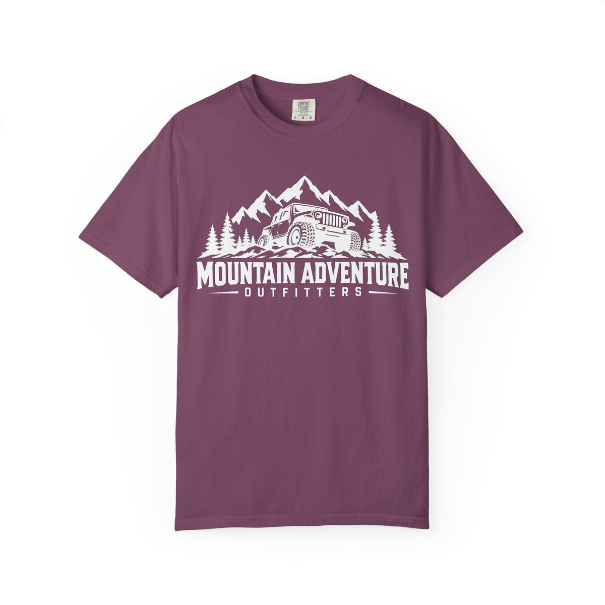 Mountain Adventure Outfitters T-Shirt — Vintage Camper & Peaks Outdoor Tee