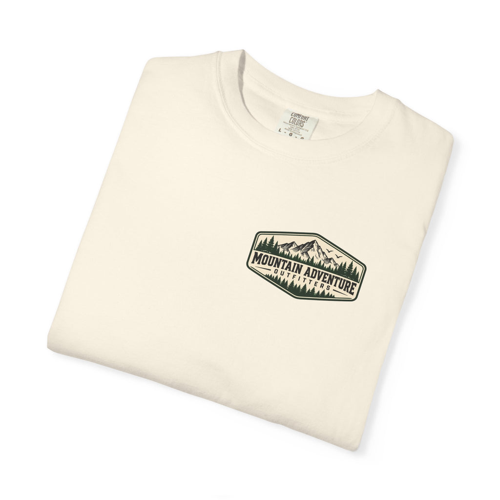 Mountain Adventure Outfitters Graphic T-Shirt — Vintage Mountain Logo Tee