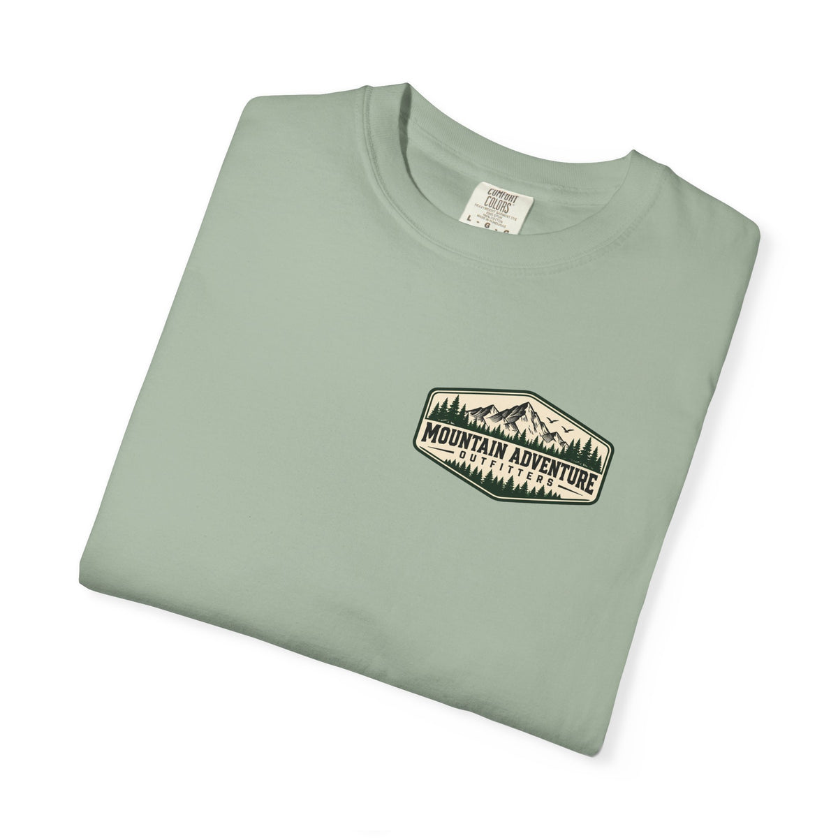 Mountain Adventure Outfitters Graphic T-Shirt — Vintage Mountain Logo Tee