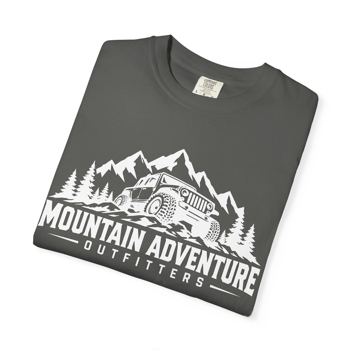 Mountain Adventure Outfitters T-Shirt — Vintage Camper & Peaks Outdoor Tee