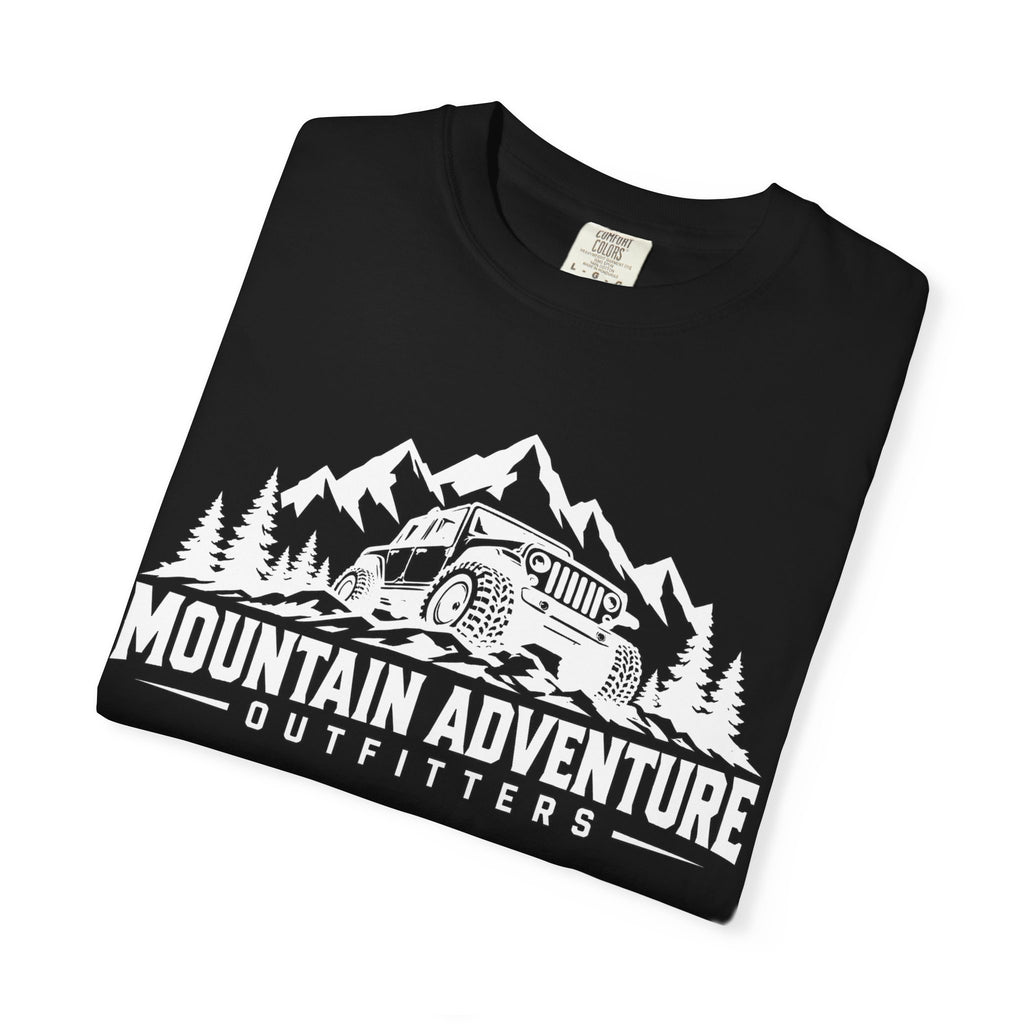 Mountain Adventure Outfitters T-Shirt — Vintage Camper & Peaks Outdoor Tee