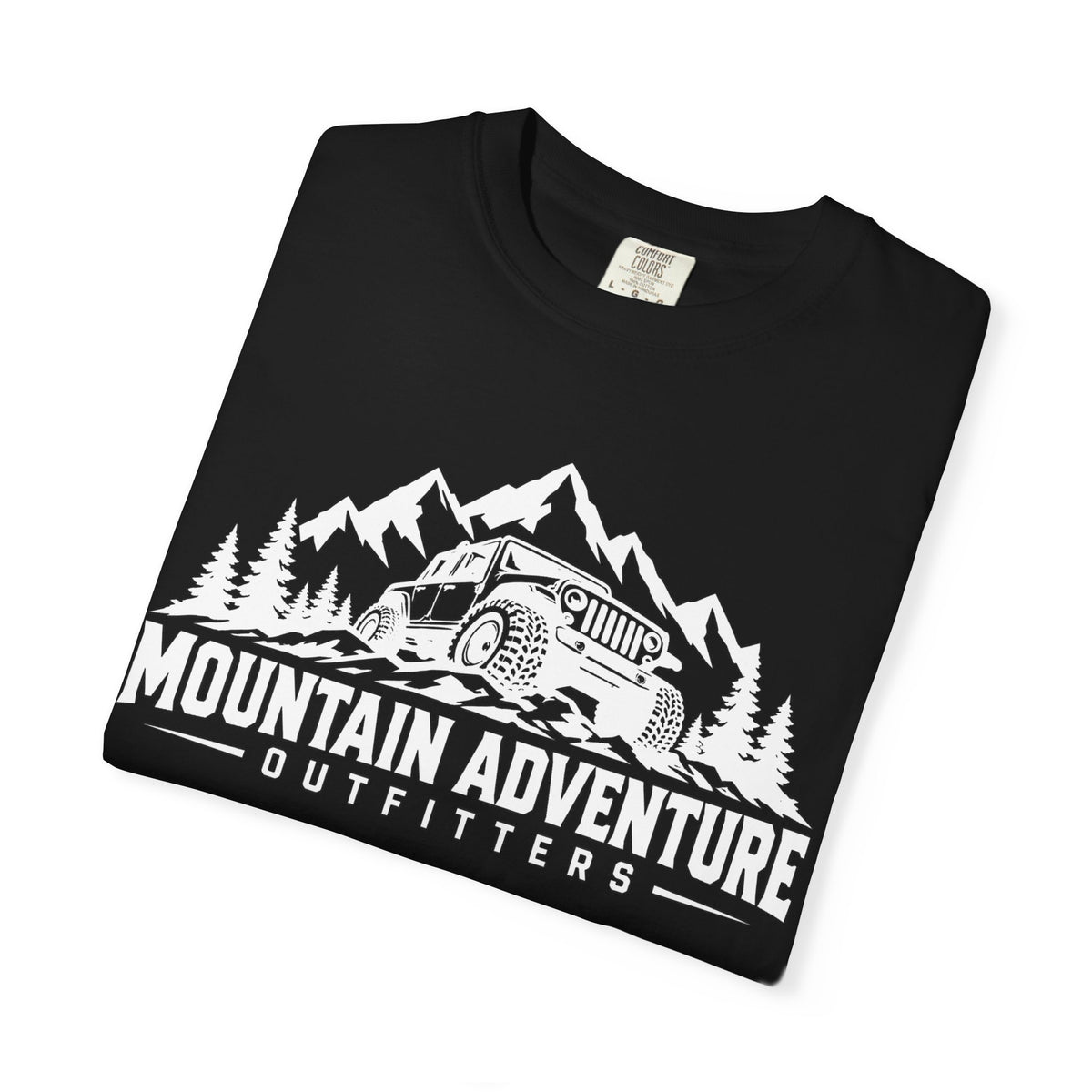 Mountain Adventure Outfitters T-Shirt — Vintage Camper & Peaks Outdoor Tee