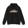 Mars Mountain Logo Hoodie — Retro Sunset Adventure Pullover