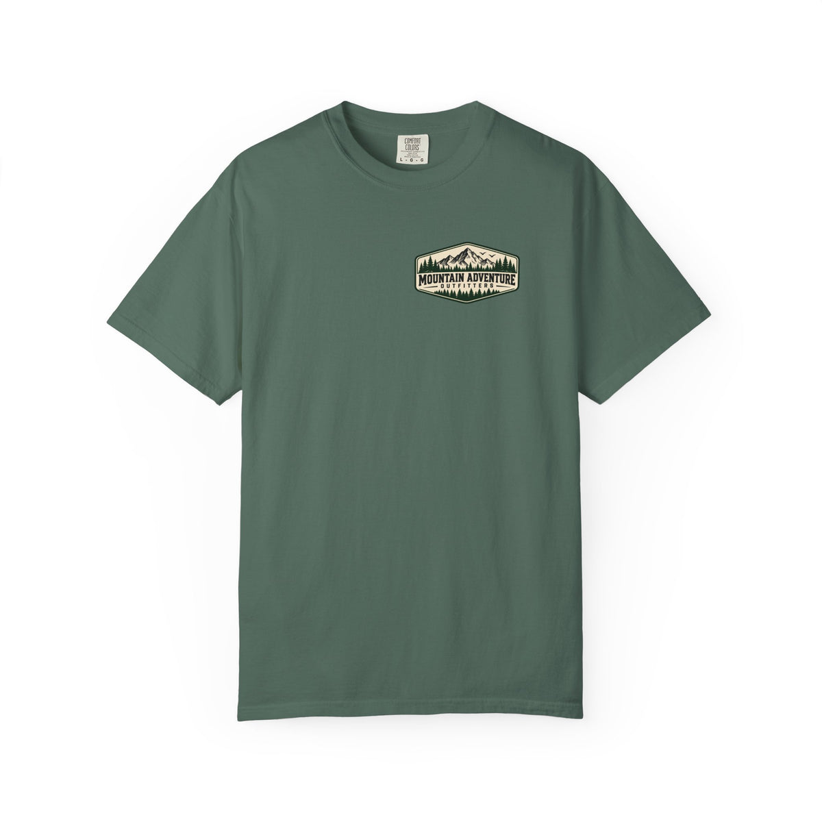 Mountain Adventure Outfitters Graphic T-Shirt — Vintage Mountain Logo Tee